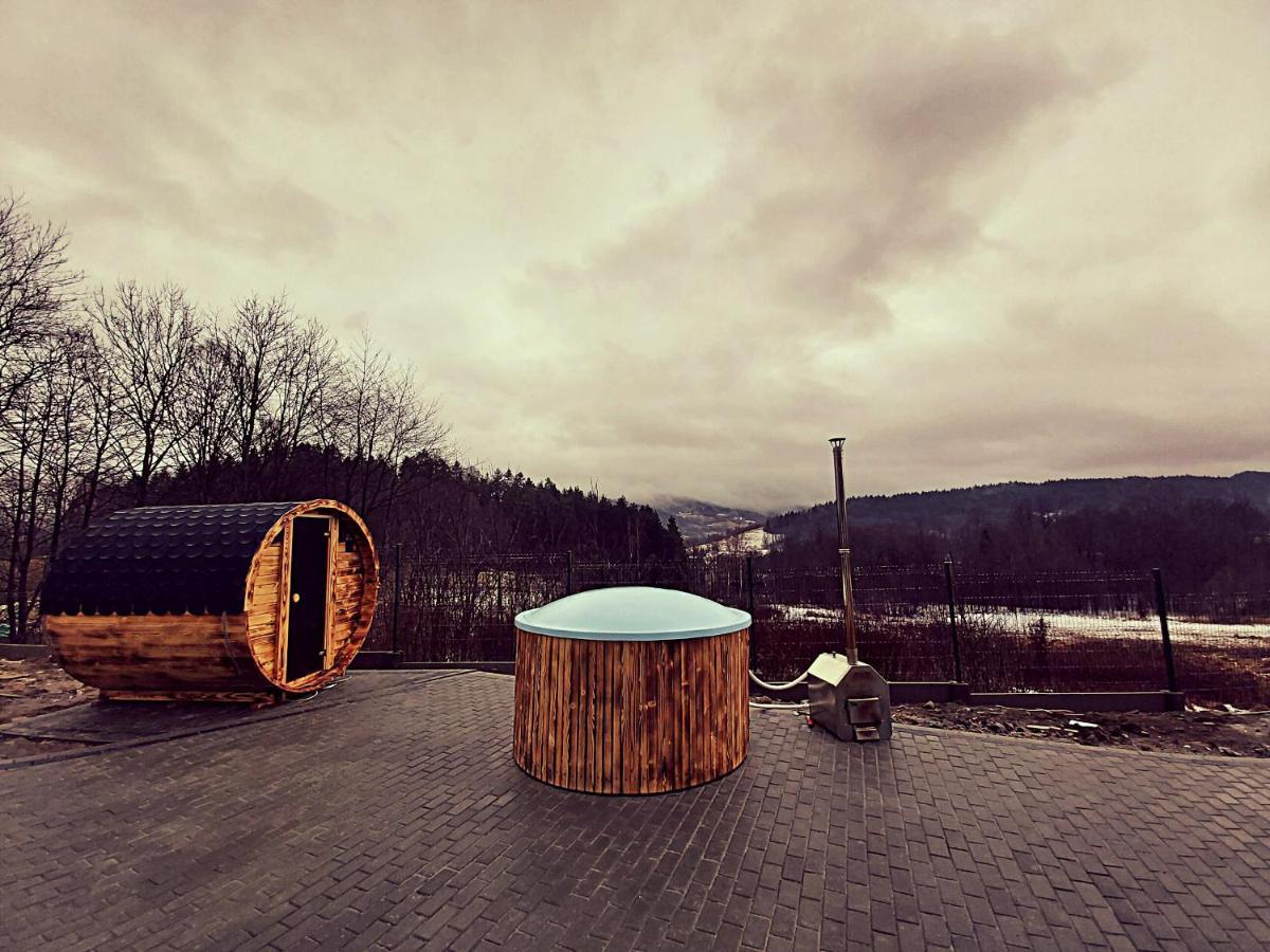 Sarnie Wzgorze Sucha Beskidzka Sauna Jacuzzi Kukow Exteriér fotografie